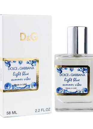 Чудова новинка 2023 від   dolce&gabbana light blue summer vibes тестер 58 мл2 фото