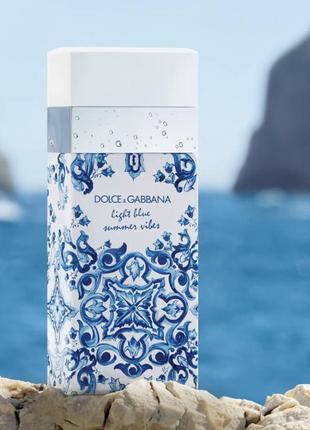 Парфум в стилі dolce&gabbana light blue summer vibes тестер 58 мл2 фото