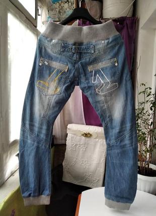 Dnm jeans мужские дизайнерские фэшн  джинсы с манжетами2 фото