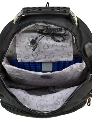 Рюкзак для школи рюкзак для города черный на 45 литров power рюкзак умный мужской рюкзак на каждый день3 фото