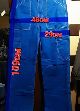 Стильные джинсы карго, прямые, широкие трубы2 фото