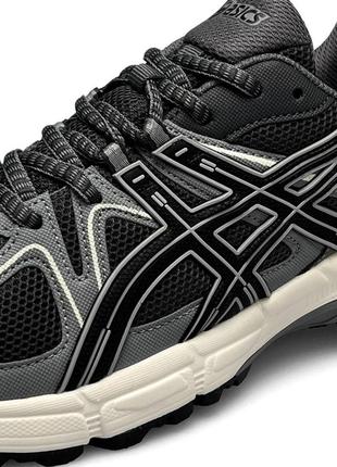 Мужские кроссовки asics gel-kahana 8 текстильные серые асикс гель кахана весенние (b)7 фото