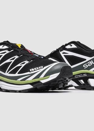 Демисезонные чёрные кроссовки salomon xt-6 gore-tex чорні чоловічі кросівки salomon xt-66 фото