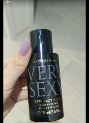 Мист   victoria's secret very sexy night,75 ml