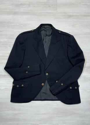 Scotland wool jacket жіночий вінтажний вовняний жакет піджак