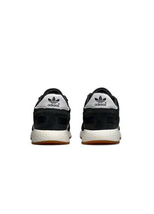 Мужские кроссовки adidas originals iniki текстильные серые адидас иники весенние осенние (b)4 фото