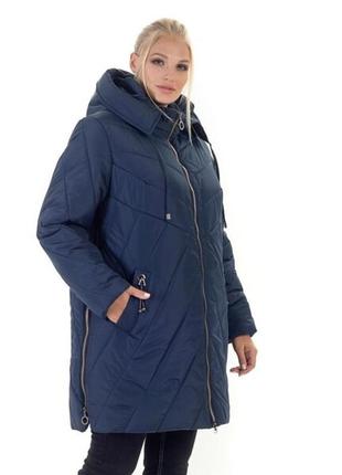 Зимняя женская куртка до 70 размера