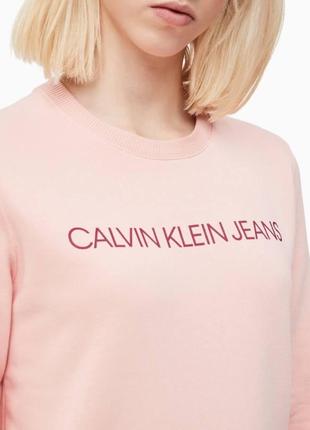 Оригінальний світшот calvin klein jeans institutional1 фото
