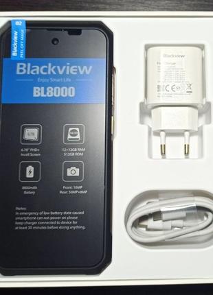 Blackview bl8000 5g 6,78" 2,4k fhd, 12+12/512 гб, броневик2 фото