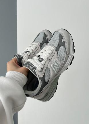 Демисезонные серые кроссовки new balance 993 сірі жіночі кросівки new balance 9932 фото