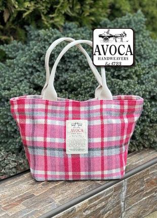 Avoca ireland автентична оригінальна сумка шопер тоут  100% натуральна шерсть1 фото