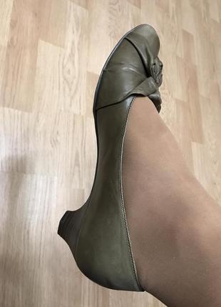 Туфли caprice 100% натуральная кожа ст.26,5см р.40/41 германия6 фото