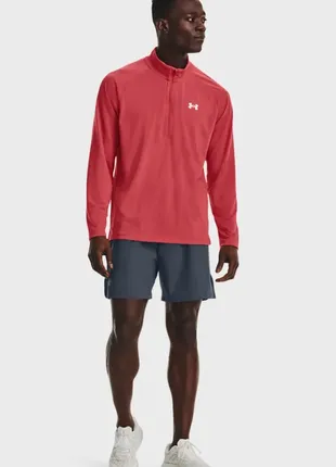 Спортивний лонгслів under armour streaker half zip9 фото