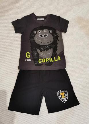 Якісні шорти і футболка на 2 роки туреччина