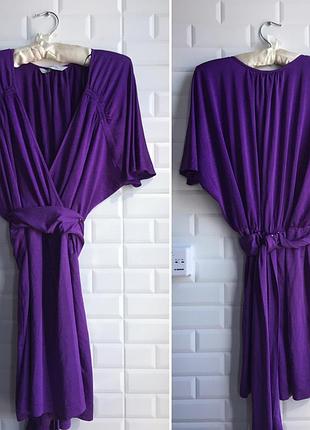 Красивое платье zara фиолетового цвета 🍬🎆🔮💜