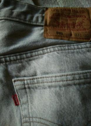 Джинси вiнтаж levi's 501