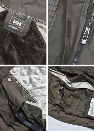 Куртка helly hansen размер l // ветровка с капюшоном подкладка флис7 фото