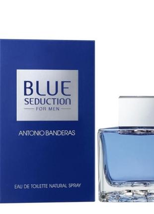 Оригінал antonio banderas blue seduction 100 ml ( бандерас блю седукшн ) туалетна вода