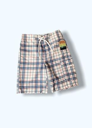 Мужские шорты бермуды в клетку