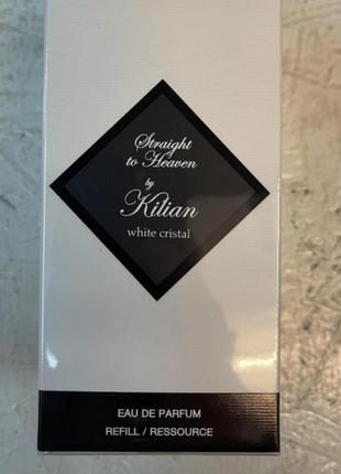 Оригінал kilian straight to heaven white cristal by kilian 50 ml refill ( кіліан прямо в небо білий кристал )