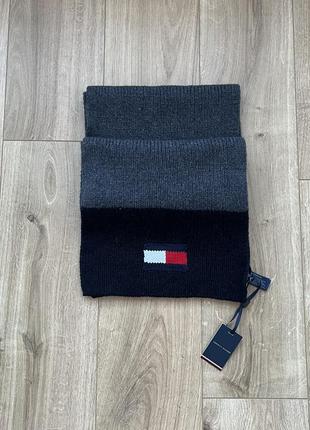 Новий шарф tommy hilfiger big flag scarf1 фото