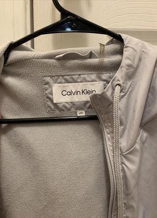 Новая ветровка куртка calvin klein (ck fleece lined hooded windbreaker) с америки xl10 фото