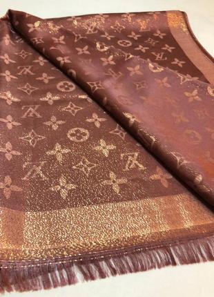 Палантин в стилі луі віттон louis vuitton