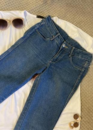 Базовые джинсы скини от h&m, низкая посадка / 24-xs-s8 фото