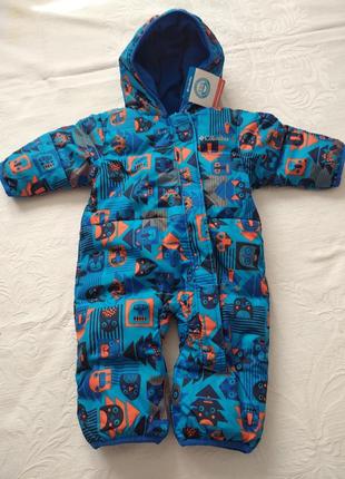 Зимовий пуховий комбінезон columbia snuggly bunny 0-3-6 міс