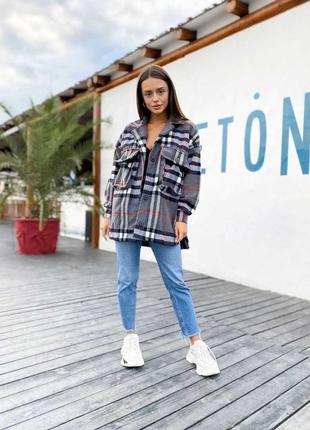 Пальто рубашка на осень