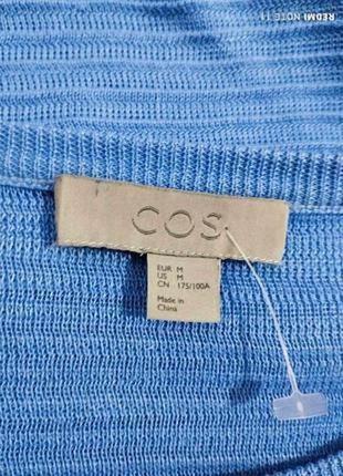 Вишуканий бавовняний светр в мінімалістичному стилі шведського бренду cos4 фото