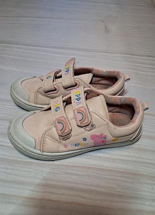 Кеди кросівки свинка пеппа  peppa pig  18 см устілка 29 розмір