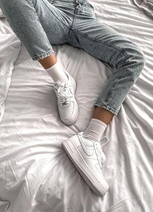 Кроссовки nike air force 1 low classic white кросівки9 фото