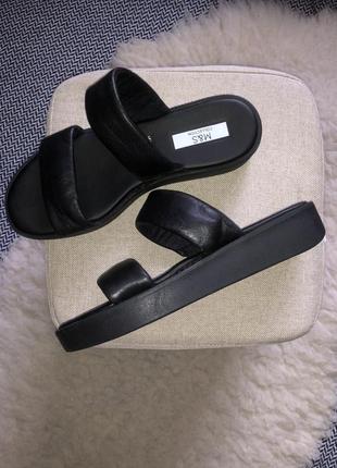 Шкіряні натуральні босоніжки натуральные кожаные сандалии босоножки тапочки кожа шкіра сандалі5 фото