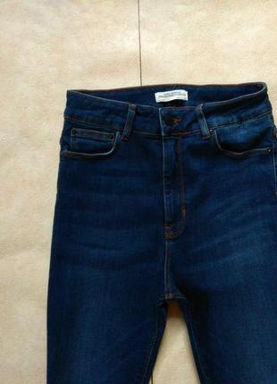 Брендовые джинсы скинни с высокой талией zara, 36 размер.5 фото