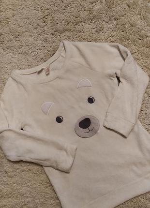 Плюшева світшот h&m