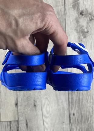 Birkenstock сандали 28 размер детские синие оригинал6 фото