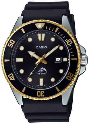 Годинник наручний casio duro mdv-106g-1a analog diver1 фото