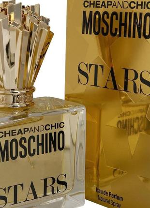 Жіночі парфуми moschino cheap and chic stars (москіно чіп енд шик старс) парфумована вода 100 ml/мл