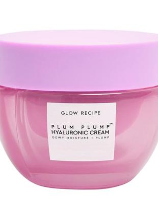 Glow recipe plum plump hyaluronic acid moisturizer зволожуючий крем для обличчя6 фото