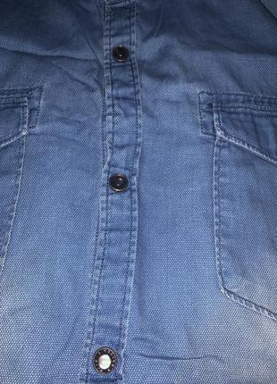 Рубашка джинсовая на кнопках  scotch&soda4 фото