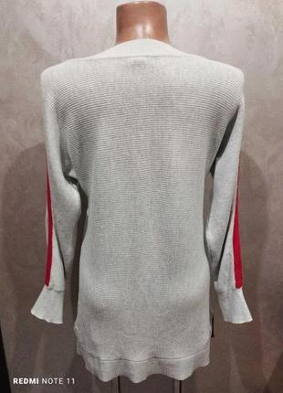 Стильний подовжений светр преміального бренду з сша tommy hilfiger5 фото