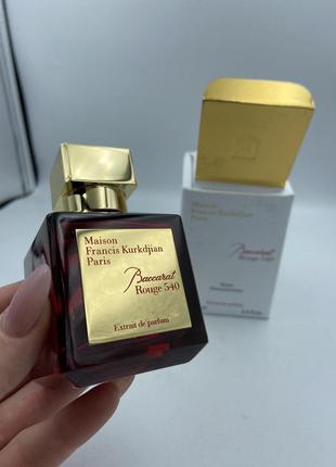 Парфум унісекс maison francis kurkdjian baccarat rouge 540 extrait de parfum 70 мл