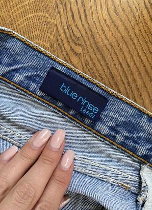 Ассиметричная юбка levis / джинсовая мини юбка из двух частей3 фото