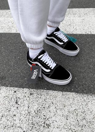 Кеди vans old skool platform3 фото