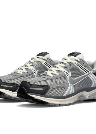 Кроссовки nike vomero 5 grey silver, мужские кроссовки, найк