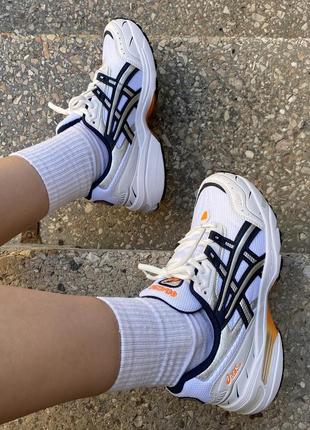 Кроссовки asics gel 1090 mid white midnight, женские кроссовки, мужские кроссовки, асикс9 фото