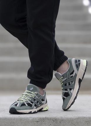 Кроссовки asics gel-sonoma 15-50 green, женские кроссовки, мужские кроссовки, асикс9 фото