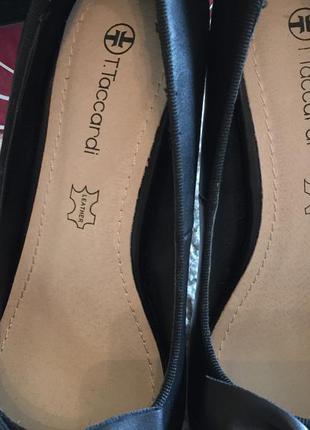 Новые туфли женские t.taccardi черные в коробке торг4 фото