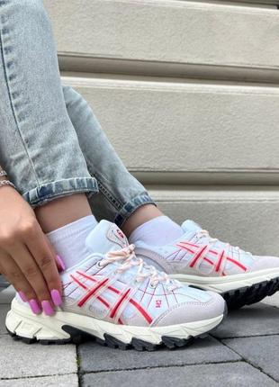 Женские беговые кроссовки асикс - asics gel-sonoma 15-50 airbag white cayenne10 фото